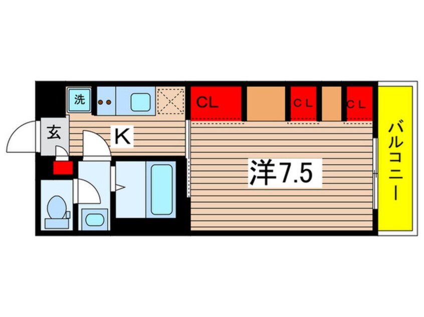 間取図 リブリ・ブリックス