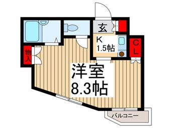 間取図 キャロル朝霞台