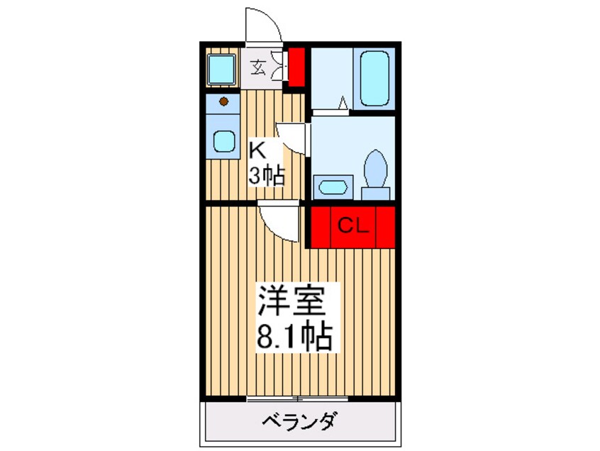 間取図 ビオス北朝霞