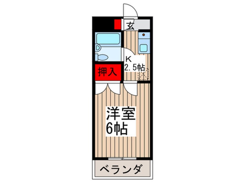 間取図 フェイマス富藤