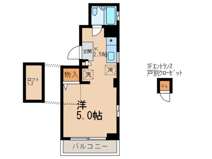 間取図 伊藤ハイツⅢ