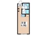Ｈｉｌｌｓ　Ｂｌａｎｃｈｅ 1Rの間取り