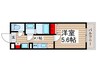 GENOVIA妙典（102） 1Kの間取り