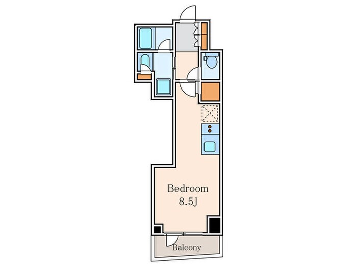 間取り図 ﾊﾟｰｸﾅｰﾄﾞﾌｨｯﾄ南青山Vista