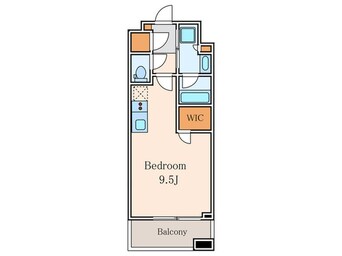 間取図 ﾊﾟｰｸﾅｰﾄﾞﾌｨｯﾄ南青山Vista