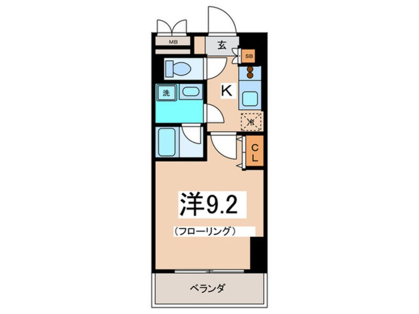 間取図 コンフォリア要町