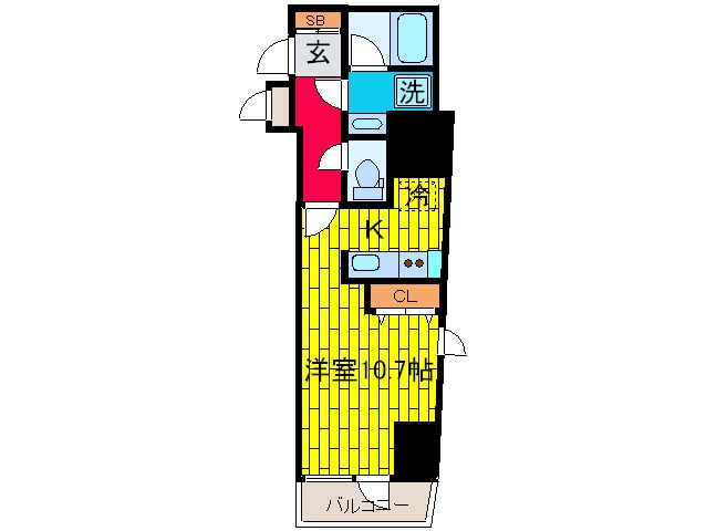 間取り図 コンフォリア要町