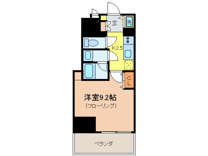間取図 コンフォリア要町