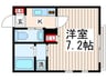 ハイネス新江古田 1Kの間取り