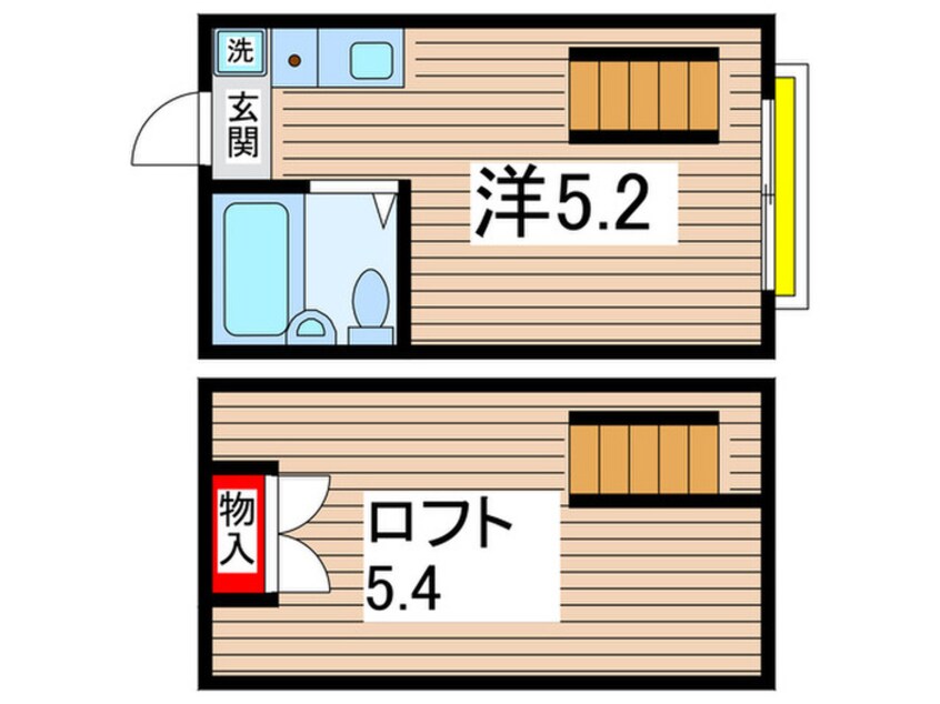 間取図 メゾン・ド・フルール