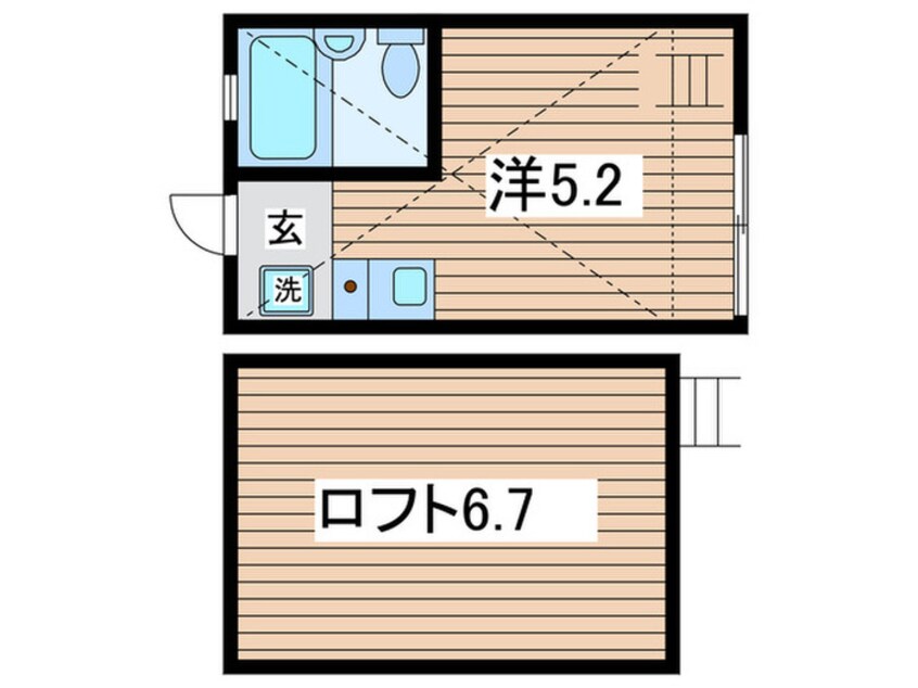 間取図 メゾン・ド・フルール