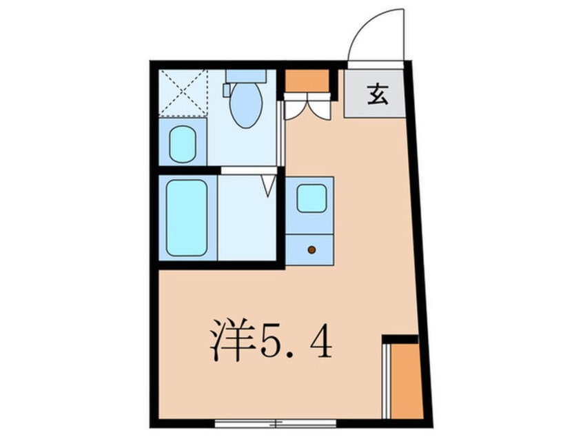 間取図 Blue base上目黒