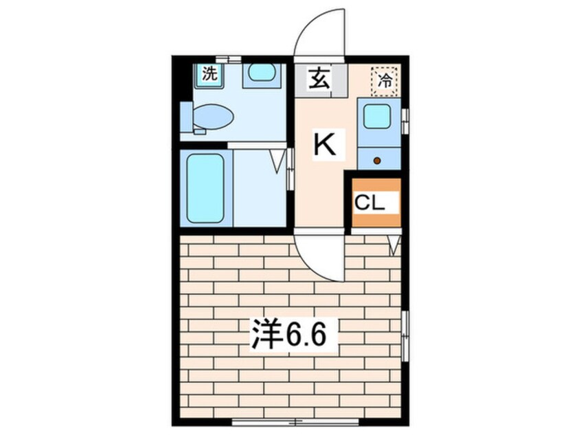 間取図 カストル上大岡