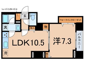 間取図 WHARF文京茗荷谷