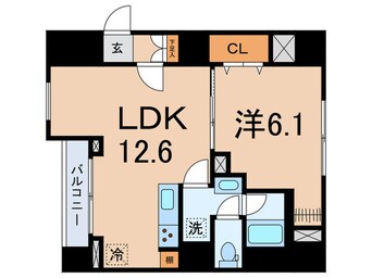 間取図 WHARF文京茗荷谷