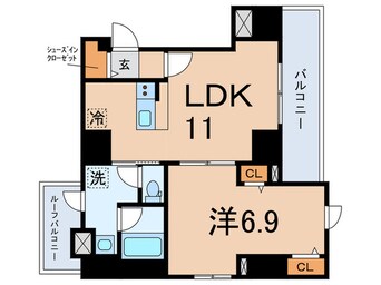 間取図 WHARF文京茗荷谷