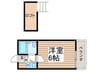 ジュネパレス松戸４５ 1Kの間取り