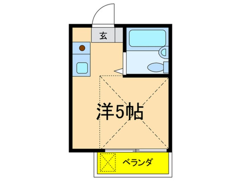 間取図 第８紀州ハイツ