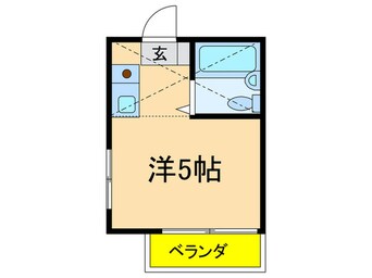 間取図 第８紀州ハイツ