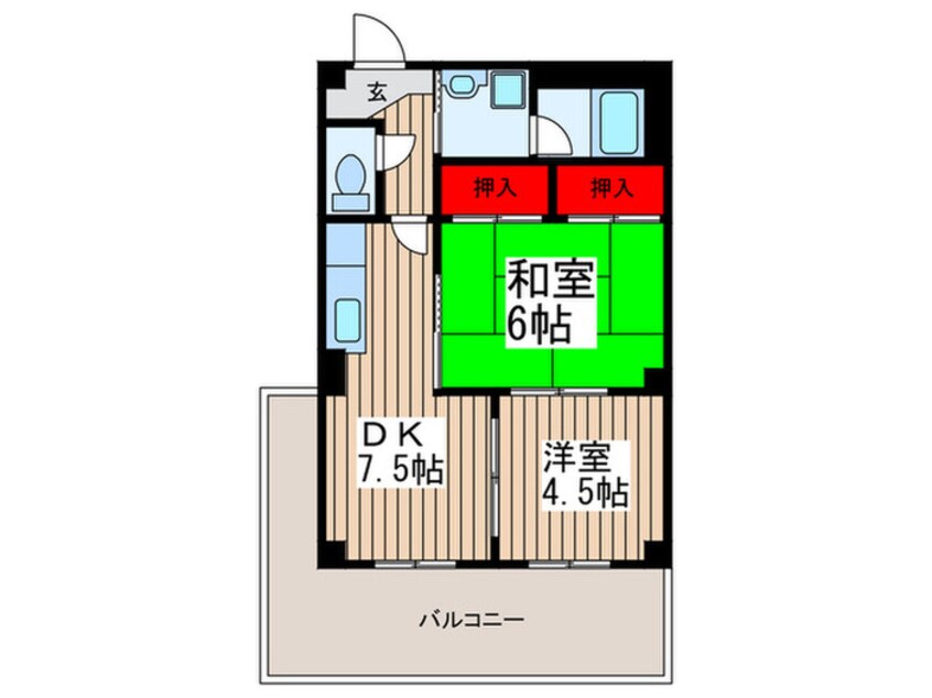 間取図 トモエレジデンス