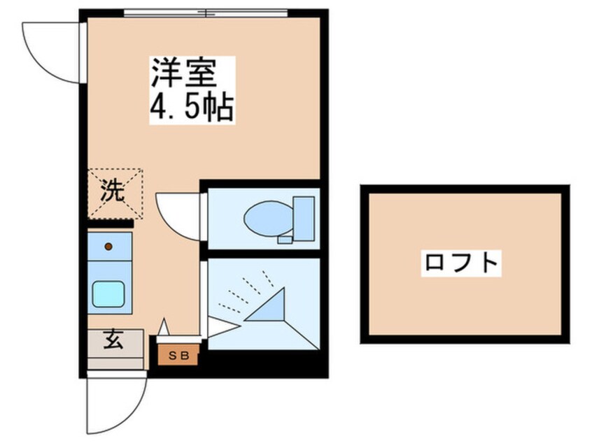 間取図 ラ・ルーナ
