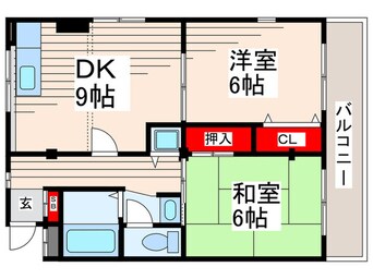 間取図 フォルテ－ヌ東葛西