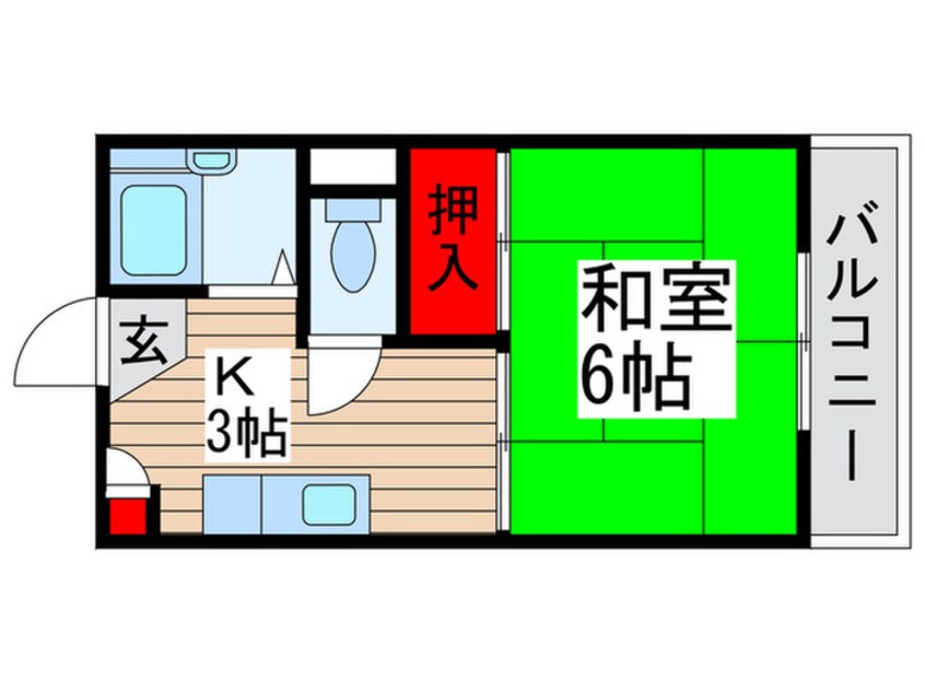 間取図 イーストコート