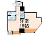 乃木坂リリエンハイム(809) 1Rの間取り