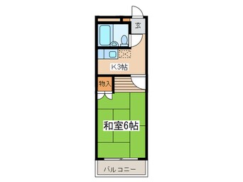 間取図 ベルハイツ大谷