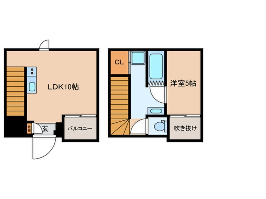 間取図 スクエアコート早稲田