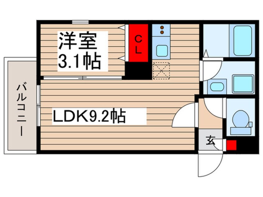 間取図 仮)川越市南大塚一丁目ZMAISON