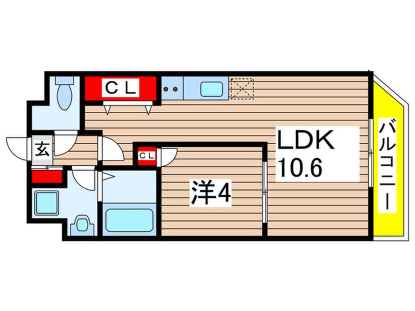 間取図 MID SQUARE