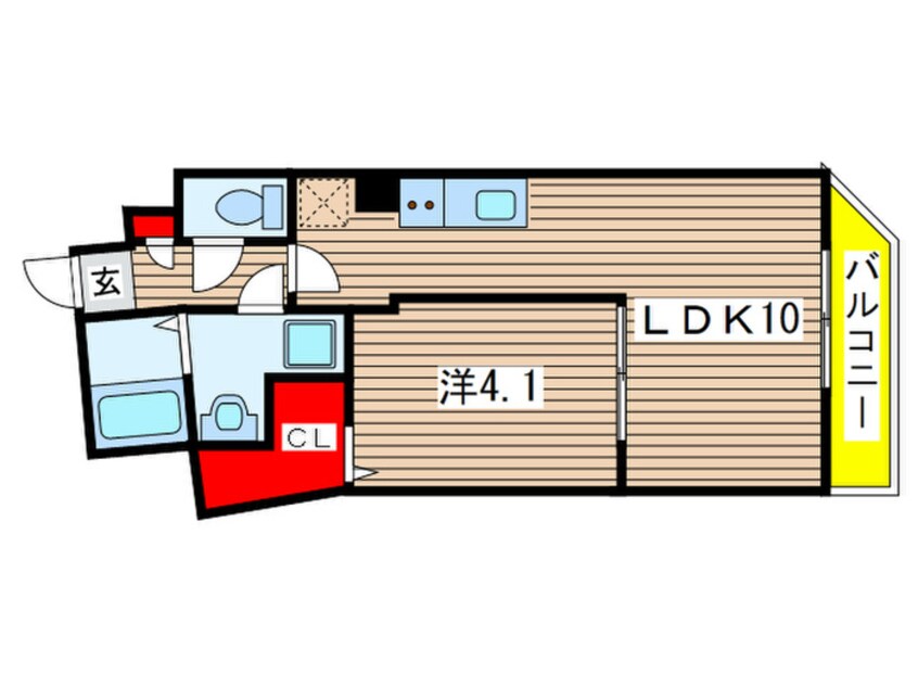 間取図 MID SQUARE