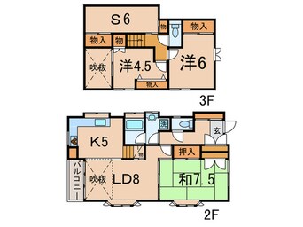間取図 Ｋハイツ