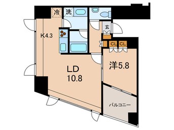 間取図 パークキューブ目黒タワー