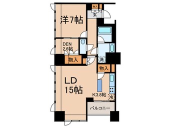 間取図 パークキューブ目黒タワー