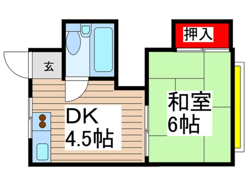 間取図 グリ－ンマンション