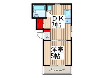 間取図 吉田ﾋﾞﾙ