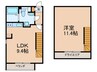PASEO市谷加賀町 1LDKの間取り