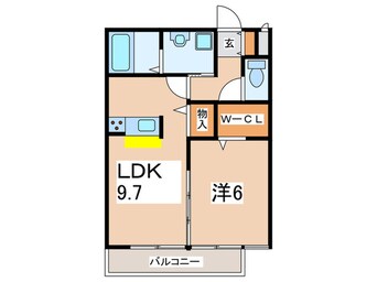 間取図 エスポワール南台