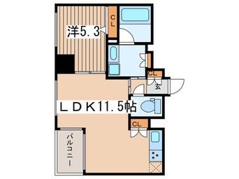 間取図 RODIA日本橋茅場町