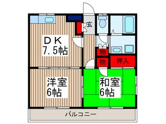 間取図 ルピナス白幡