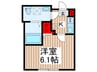 ＮＫクレール幕張 1Kの間取り