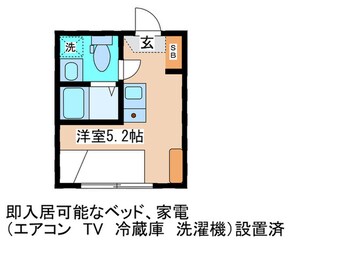 間取図 The　Fusion　代々木上原