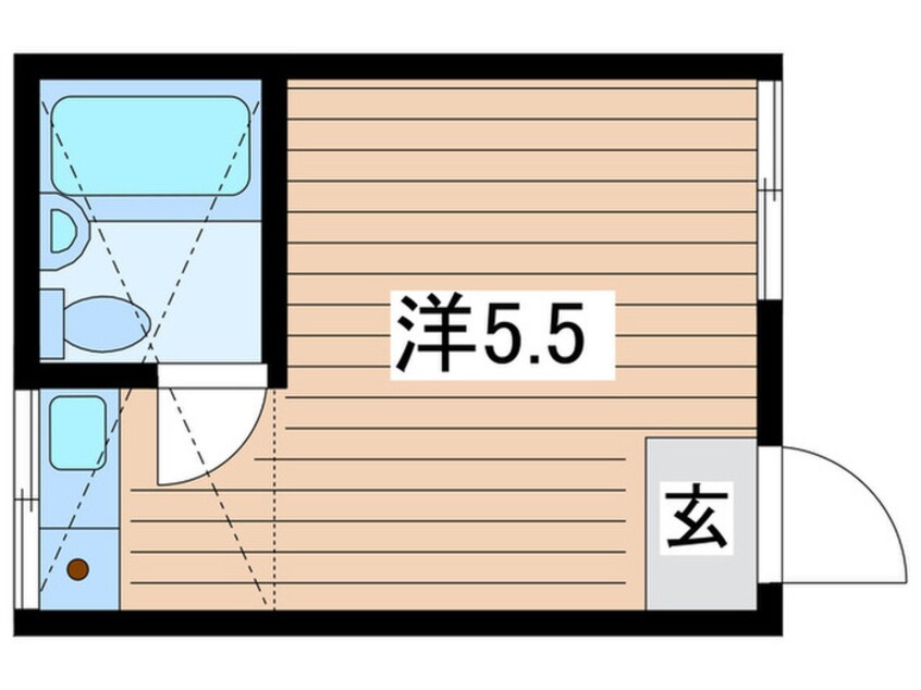 間取図 スペース210高津