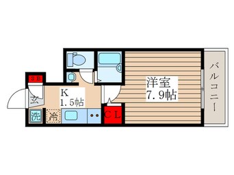 間取図 フレンチカントリー南阿佐ヶ谷