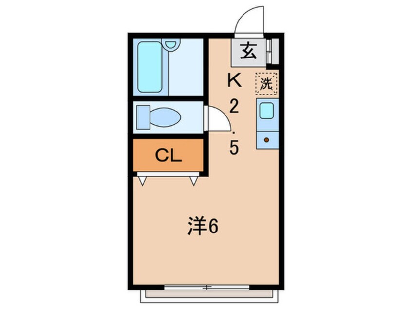 間取図 セジュ－ル原