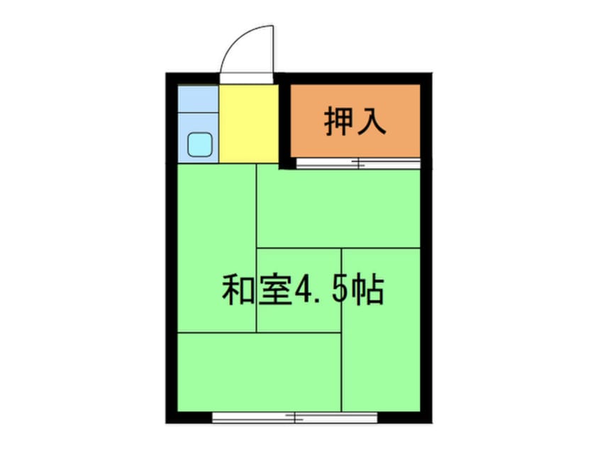 間取図 南大塚ｺ-ﾎﾟ