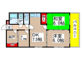 間取図 サンヒルズ