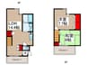 パール仲町マンション 2LDKの間取り
